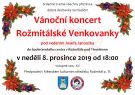 Vánoční koncert Rožmitálské Venkovanky