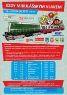 Do Rožmitálu pod Třemšínem zavítá také letos mikulášský vlak